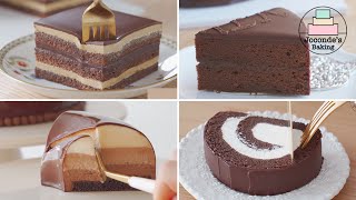 Jocondes Chocolate Cake compilation 조꽁드표 초콜릿케이크 컴필레이션 [upl. by Loar]