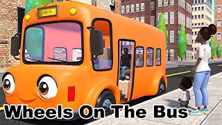 Wheels On The Bus  Popular Nursery Rhymes For Babies [upl. by Kolb930]