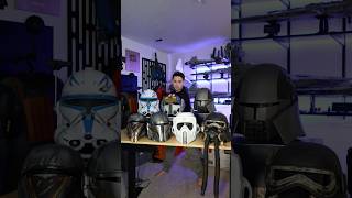 What HELMET is your FAVORITE starwars helmet cosplay short shorts unboxing [upl. by Anaihs]