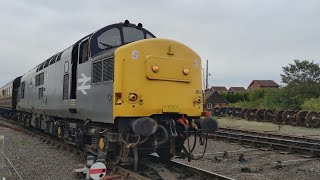 Class 37 Leaving Kidderminster [upl. by Earahc232]