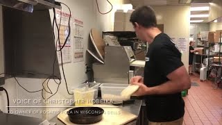 WATCH NOW Baraboo couple reopen Rosati’s pizza franchise location in Wisconsin Dells [upl. by Docilla50]