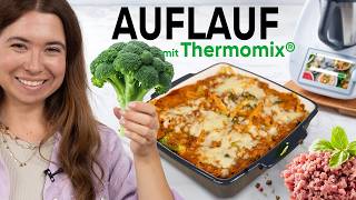 Bester AUFLAUF mit Hackfleisch und Brokkoli – perfektes Familienrezept  Thermomix®️ Kochrezept [upl. by Aiksa369]