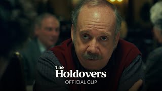 THE HOLDOVERS  quotA Bitter and Complicated Placequot Official Clip [upl. by Enyehc830]