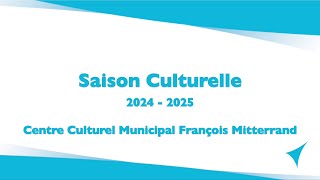 Tergnier  Saison Culturelle 20242025 [upl. by Eico930]