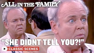 Archie Find Out How Unwell Edith Actually Is ft Carroll OConnor  All In The Family [upl. by Yramanna757]