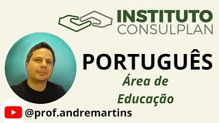 Banca Consulplan  PORTUGUÊS  Parônimos  Prof André Martins [upl. by Akinit15]