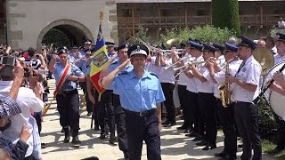 Defilare și fanfară militară la hramul Mănăstirii Putna 2016 [upl. by Dynah94]