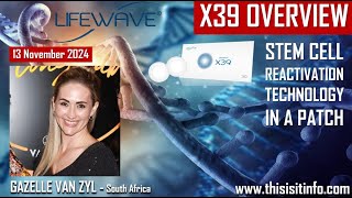 LifeWave Overview  Gazelle Van Zyl [upl. by Dorelia543]