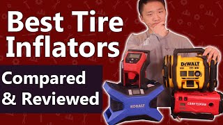 REVIEW  Best Portable Tire Air Inflators Compared [upl. by Dinan]