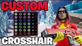 How To Get Custom Crosshair in Fortnite Used By Pros [upl. by Seligmann816]