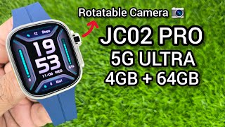 Jc02 Pro Ultra Smartwatch  Camera Smartwatch  5g Android Smartwatch [upl. by Octavius]