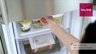 LG Bottom Freezer Refrigerator [upl. by Nappie]