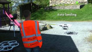 Aerial Inspection with the Aibot X6 UAV Schloss Blatten Swiss [upl. by Kira]