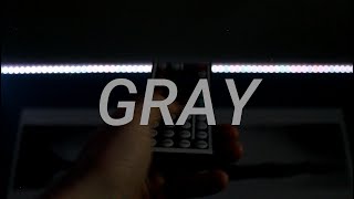 How to make GRAY on LED Light Strips Custom DIY Light Strip Colors 28 [upl. by Nick342]