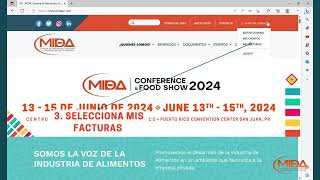 Compra y asigna tus boletos para el MIDA Conference amp Food Show 2024 [upl. by Siseneg]