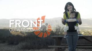 360 Baby Carrier All Carry Positions  Ergobaby [upl. by Treborsemaj]