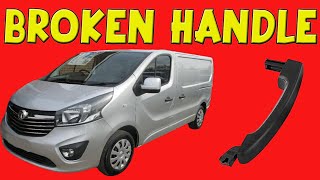 Vauxhall Vivaro Rear Door Handle Fix [upl. by Plunkett]