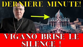 Viganò dénonce la FRANCMAÇONNERIE dans lÉGLISE et rejette les ACCUSATIONS de SCHISME [upl. by Derzon472]