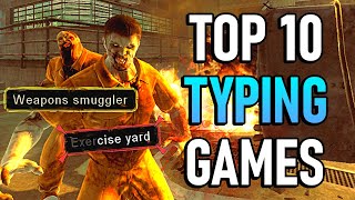 Top 10 Typing Games on Steam 2021 Update [upl. by Gnilrac]