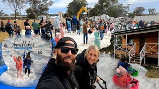 We Visited Stanthorpe Queensland Snowflakes Festival travelvlog [upl. by Adnorehs973]