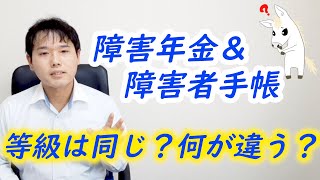 障害年金申請には障害者手帳が必要？年金と手帳の等級の関係は？｜福島県福島市ファーリア社会保険労務士事務所 [upl. by Sayles]