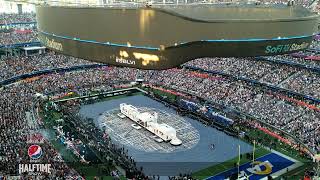 Super Bowl Halftime Show from inside SoFi Dr Dre Snoop Mary J Blige Eminem amp Kendrick Lamar [upl. by Agrippina]