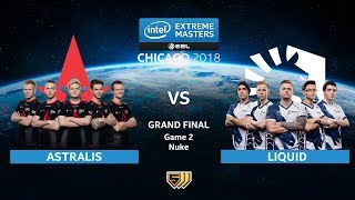 Astralis vs Liquid  Game 2 Nuke  Grand Final  IEM Chicago 2018 [upl. by Resa]