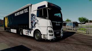 Euro Truck Simulator MAN TGX euro6 MADster Sound Check [upl. by Adihaj]