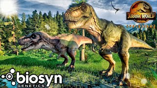 Biosyn sanctuary  Buck and Doe life Part 2 The valley jurassic world evolution [upl. by Negiam]