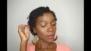 Shingling Natural 4C Hair  Curl Defining Technique [upl. by Kurtzman309]