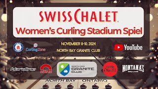 Zoe Schwaller vs Paulette Brown  Draw 2  Swiss Chalet Womens Curling Stadium Spiel 1 [upl. by Neitsirk]