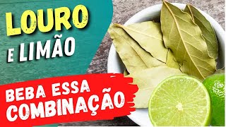 Misture FOLHAS DE LOURO com LIMÃO e Veja o que ACONTECE com Você Use Assim [upl. by Egni]