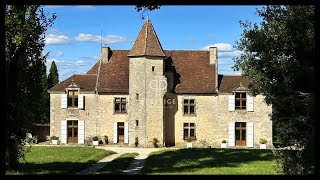 A Beautiful Chateau with Medieval Origins Gironde Aquitaine France [upl. by Piks]