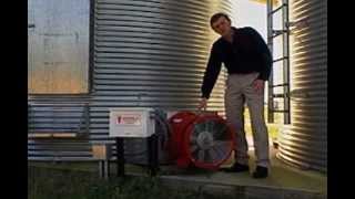 Proper Aeration of Stored Grain Bins [upl. by Eenahs]