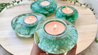 Beautiful Resin Sea Candle Holders Cure in Just 2 Hours [upl. by Cutler]