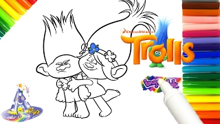 Rotulador Mágico de Trolls la pelicula Marcador Mágico de Trolls de Imagine Ink [upl. by Anyrtak468]