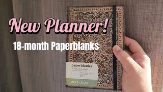 20232024 18Month Paperblanks Planner [upl. by Kingdon]