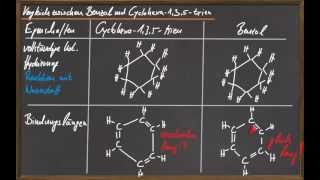 Q11 Vergleich Cyclohexatrien und Benzol [upl. by Manly486]