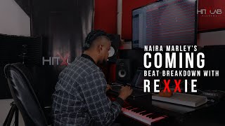 NAIRA MARLEY  COMING FT BUSISWAAH Beat Breakdown By REXXIE [upl. by Holland]