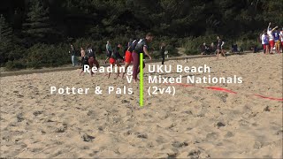 Reading V Potter amp Pals 2v4 UKU Beach Mixed Nationals 2024 [upl. by Linkoski70]