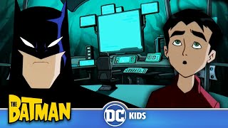 Robin descobre a Batcaverna  The Batman em Português 🇧🇷  DCKidsBrasil [upl. by Ierbua]