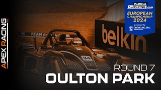 Radical SimRacing European Championship 2024  Round 7 at Oulton Park [upl. by Gaiser]