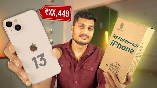 Refurbished iphone 13 from ControlZ Review  I bought Renewed iPhone Good or Bad 🥵 [upl. by Hall]