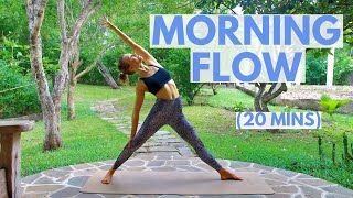 MORNING YOGA To Relax  Energise  21 minute Morning Flow  Tana Yoga [upl. by Houser]