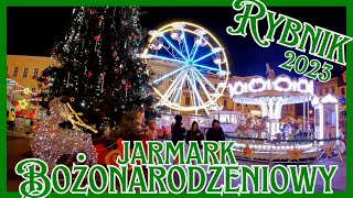 RYBNIK 🎄 JARMARK BOŻONARODZENIOWY NA RYNKU 🎄 2023 🎄 GoPro [upl. by Derby]