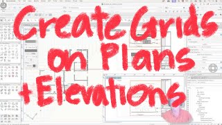 How to Get Grid Lines on Your Plans and Elevations in Vectorworks 2024 [upl. by Ramsa]