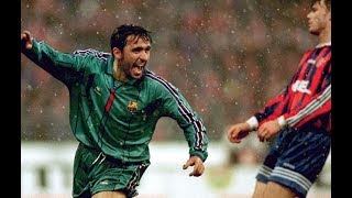 Gheorghe HAGI Barcelona vs Bayern Munchen 1996 ● Goal amp Highlights [upl. by Oniuqa441]