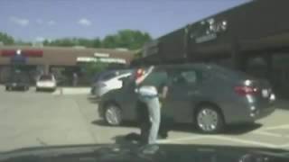 Bystander Tackles Suspect Assaulting Police Officer in Edmond Oklahoma [upl. by Oakes]