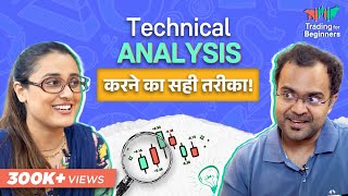 How to do technical analysis of stocks  Trading For Beginners Masterclass Ep 2 [upl. by Airdnaxela]