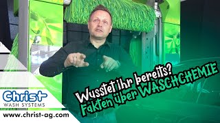 Wie funktioniert Waschchemie in der Waschanlage  Christ Wash Systems  VLOG  ChristWashSystems [upl. by Ahgiela]